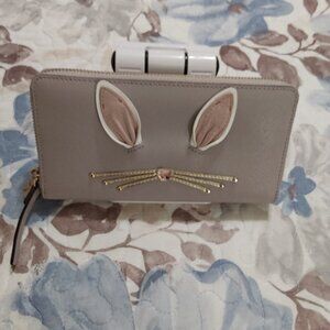 NWT Kate Rabbit Neda Continental Wallet